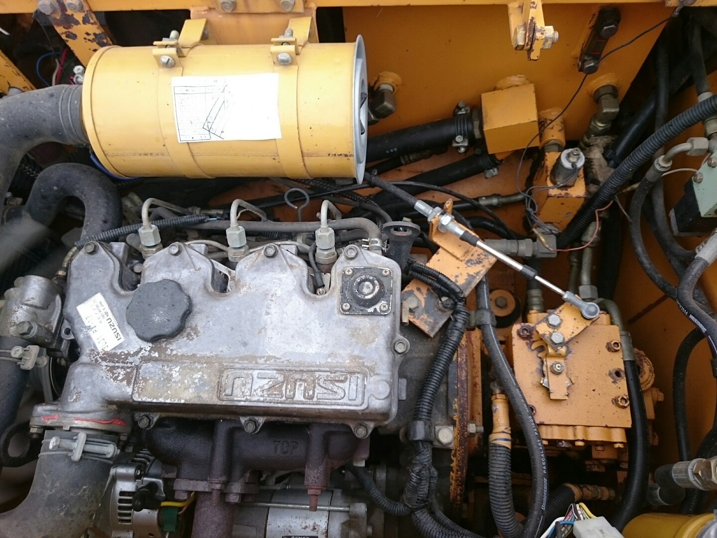 двигатель катка