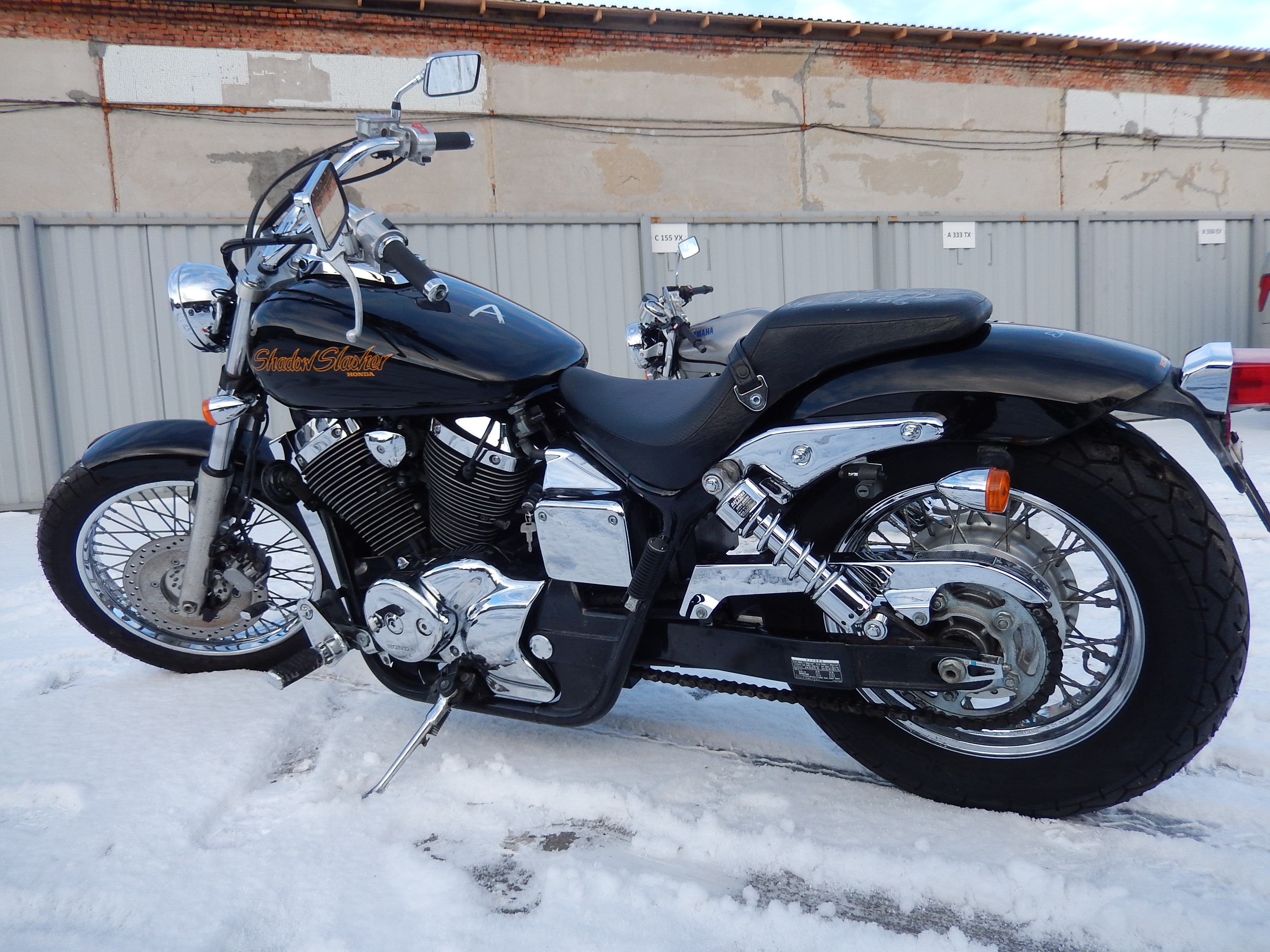 Выхлоп honda shadow 400